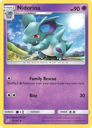 Nidorina/181 - [SM  Team Up]