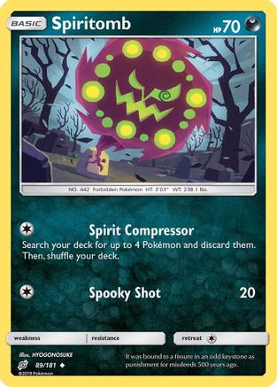 Spiritomb/181 - [SM  Team Up]