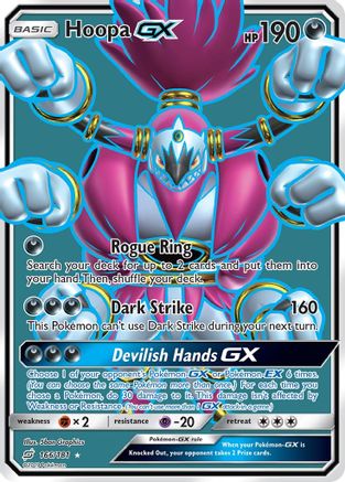 Hoopa GX (Full Art)/181 - [SM  Team Up] Holofoil