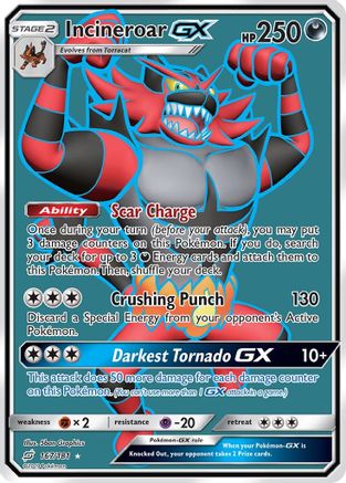 Incineroar GX (167/181) [Soleil et Lune : Faire équipe] 