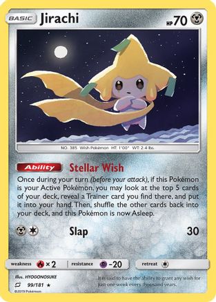 Jirachi (99/181) [Soleil et Lune : Faites équipe] 