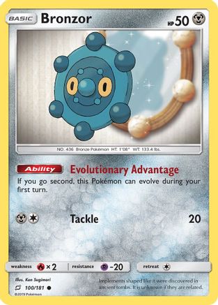 Bronzor (100/181) [Sun & Moon: Team Up]