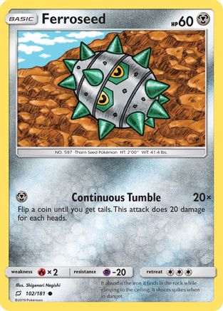 Ferroseed/181 - [SM  Team Up]