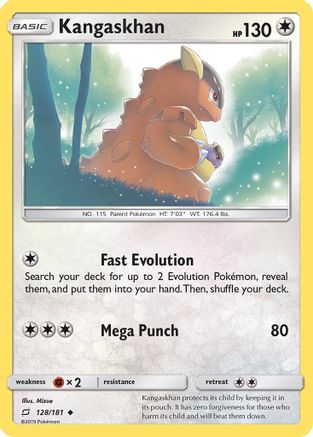 Kangaskhan (128/181) [Soleil et Lune : Faites équipe] 