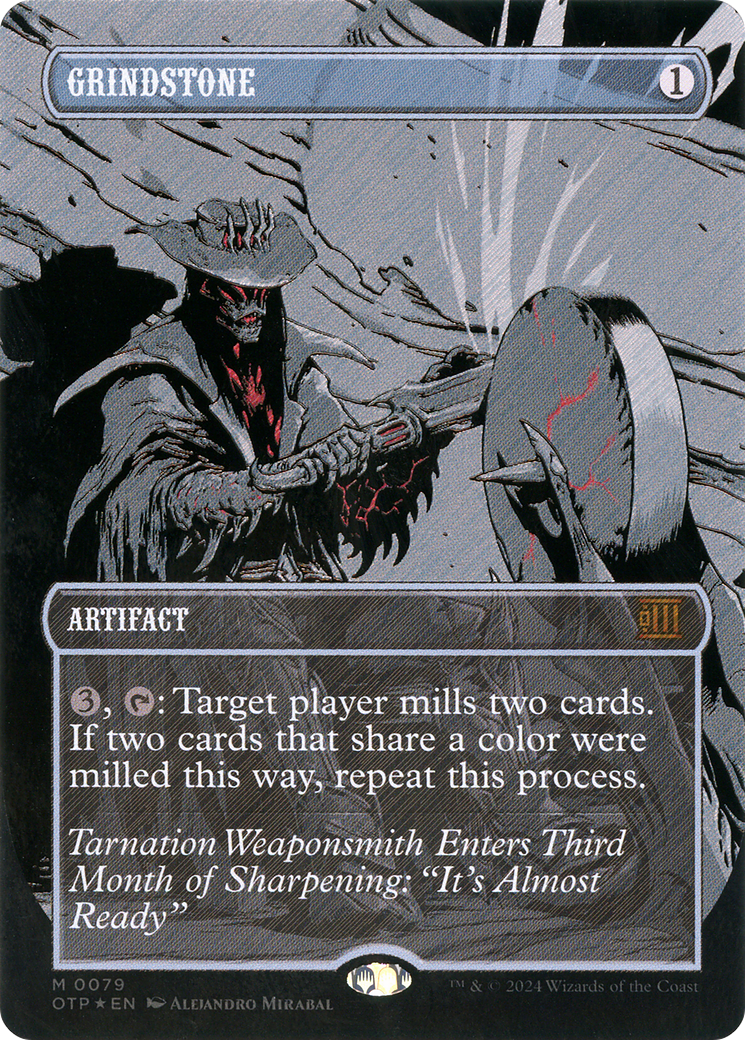 Grindstone (OTP-079) - [Breaking News] (Borderless) Foil