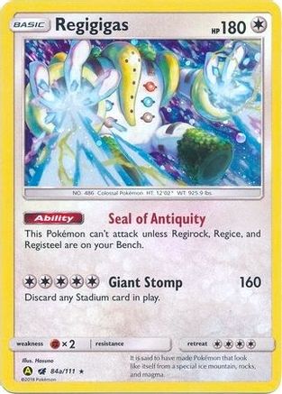 Regigigas - 84a/111 84a/111 - [Alternate Art Promos] Holofoil
