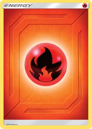 Fire Energy (2019 Unnumbered) - [SM  Team Up]