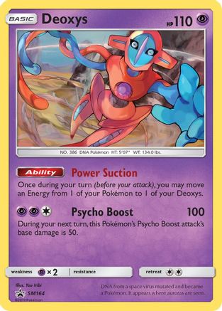 Deoxys (SM164) [Soleil et Lune : Promos Black Star] 