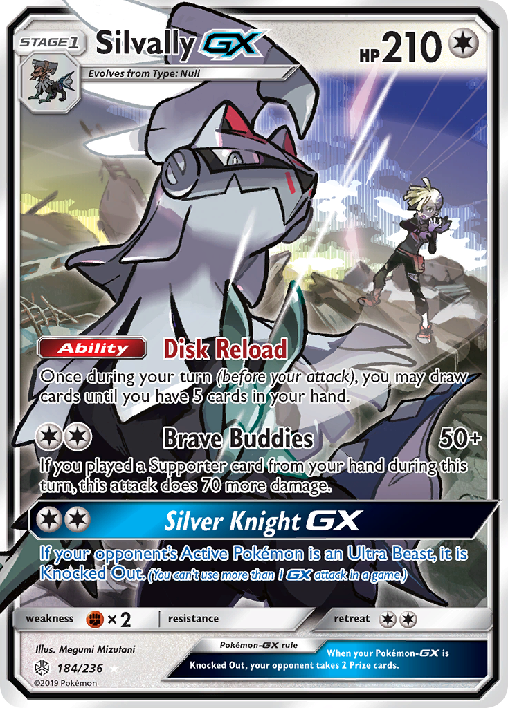 Silvally GX (184/236) [Soleil et Lune : Éclipse Cosmique] 