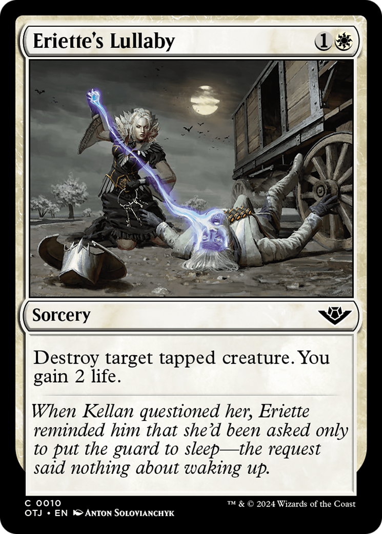 Eriette's Lullaby (OTJ-010) - [Outlaws of Thunder Junction] Foil
