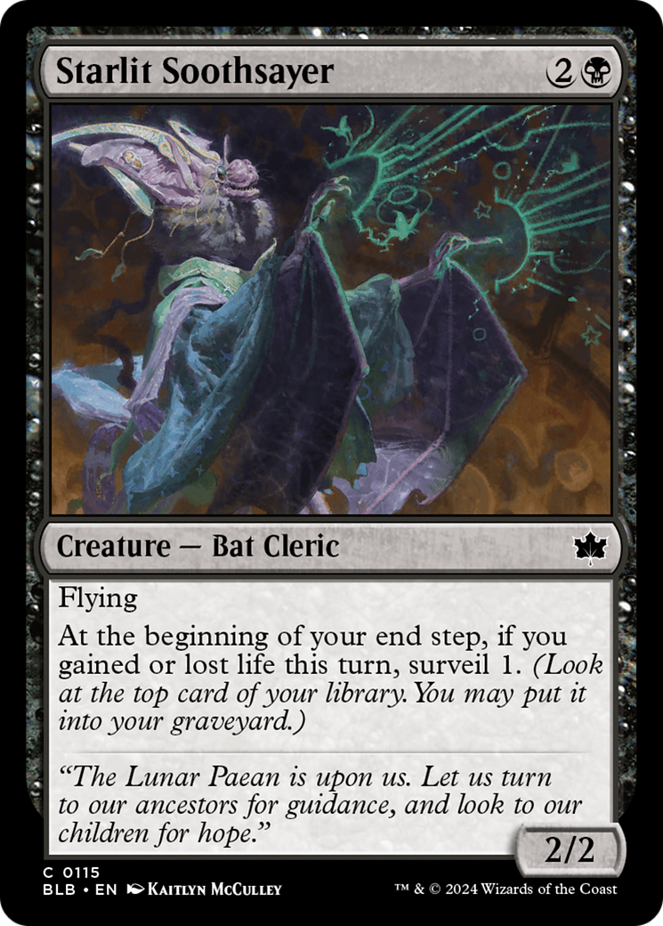 Starlit Soothsayer (BLB-115) - [Bloomburrow]