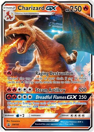 Charizard GX (SM195) [Soleil et Lune : Promos Black Star] 