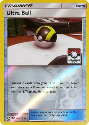 Ultra Ball - 68a/73 (League Cup) 68a/73 - [League & Championship Cards] Reverse Holofoil