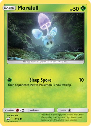 Morelull (Holo Common) 3/18 - [Detective Pikachu] Holofoil