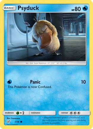 Psyduck (Holo Common) 7/18 - [Detective Pikachu] Holofoil