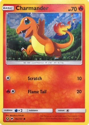 Charmander - 18a/147 18a/147 - [Alternate Art Promos] Holofoil