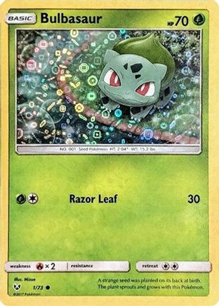 Bulbasaur - 1/73 (General Mills Promo) 1 - [Miscellaneous Cards & Products] Holofoil