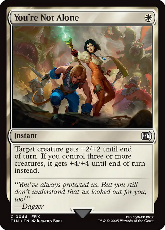 You're Not Alone (FIN-044) - [FINAL FANTASY]