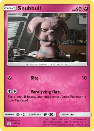 Snubbull (In-Store Event Promo) (SM200) [SM Promos] Holofoil