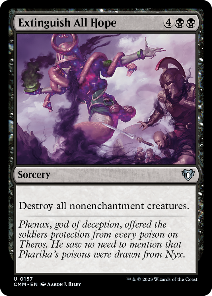 Extinguish All Hope (CMM-157) - [Commander Masters]