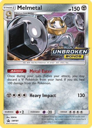 Melmetal - SM181 (Prerelease) SM181/248 - [SM Promos] Holofoil