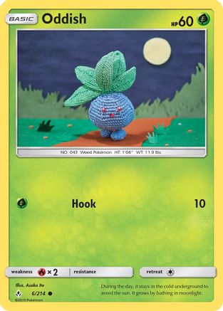 Oddish (6/214) [Soleil et Lune : des liens ininterrompus] 