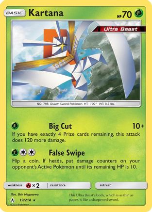 Kartana 19/214 - [SM  Unbroken Bonds] Holofoil