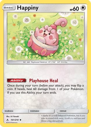 Happiny 161/214 - [SM  Unbroken Bonds]