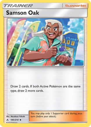 Samson Oak 185/214 - [SM  Unbroken Bonds]