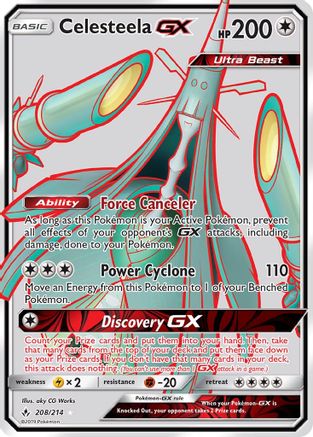 Celesteela GX (208/214) [Soleil et Lune : liens ininterrompus] 