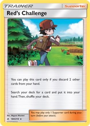 Red's Challenge - 184/214 (SM - Unbroken Bonds) 184 - [Deck Exclusives]