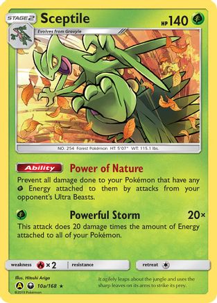 Sceptile (10a/168) [Promotions artistiques alternatives] 