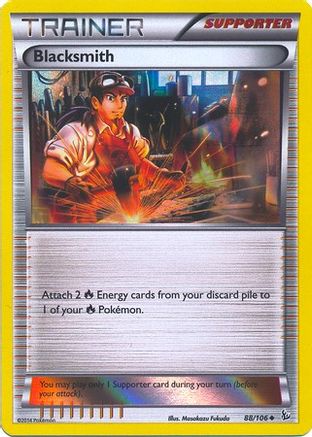 Blacksmith - 88/106 (Sheen Holo) 88 - [Miscellaneous Cards & Products] Reverse Holofoil