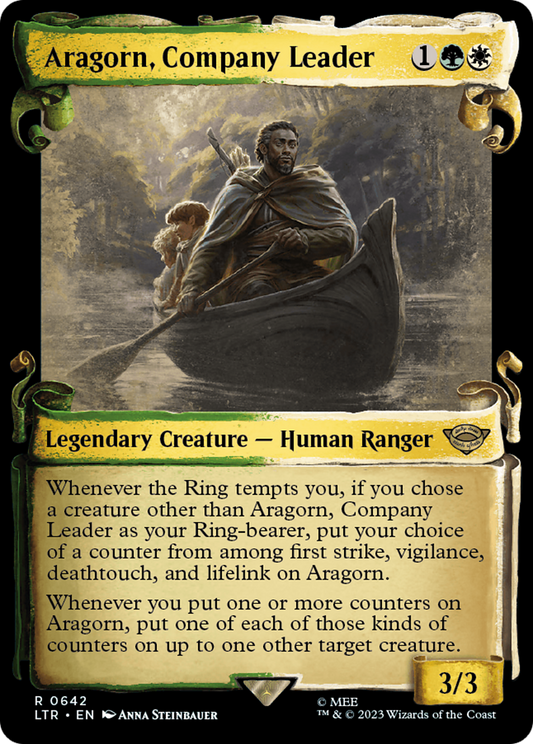 Aragorn, Company Leader (LTR-642) - [The Lord of the Rings: Tales of Middle-earth]: (Showcase)