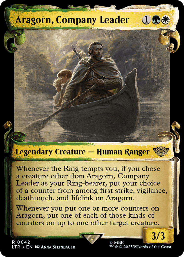 Aragorn, chef de compagnie (LTR-642) - [Le ​​Seigneur des Anneaux : Les Contes de la Terre du Milieu] : (Vitrine) Foil 