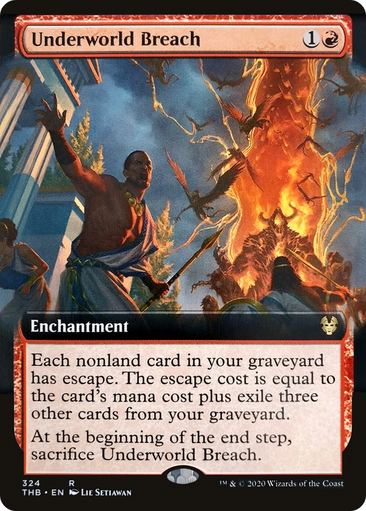 Underworld Breach (THB-324) - [Theros Beyond Death]: (Extended Art) Foil