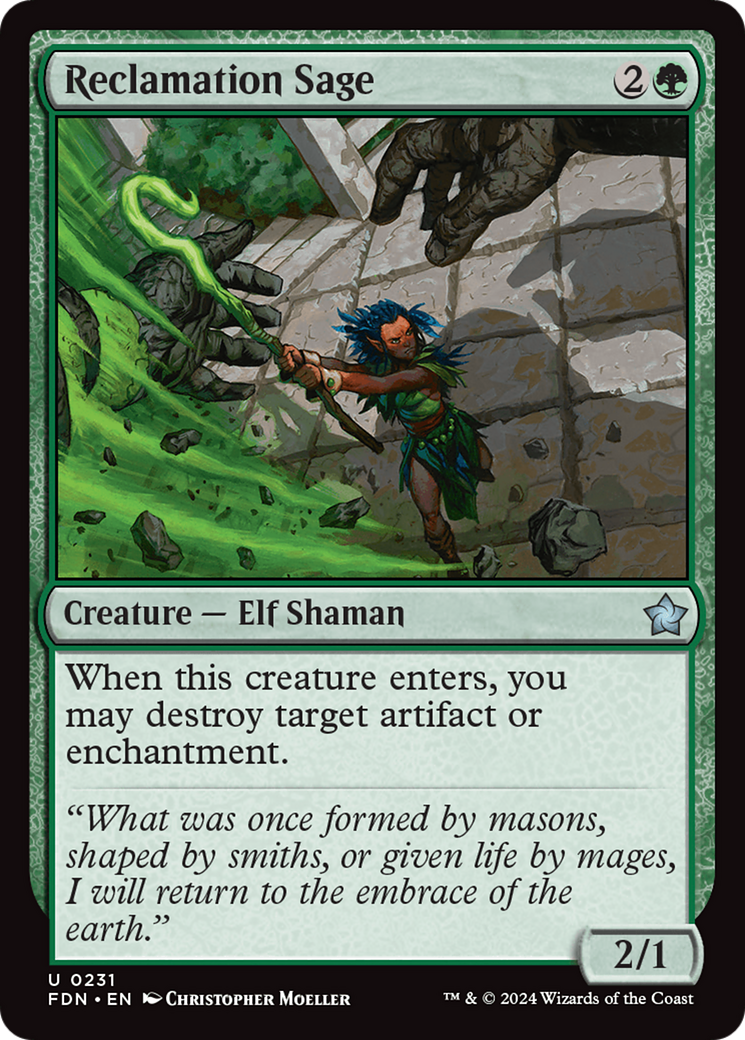 Reclamation Sage (FDN-231) - [Foundations] Foil