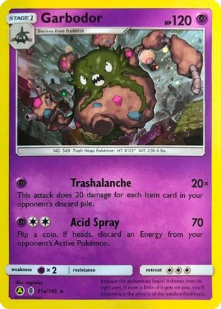 Garbodor - 51a/145 (Cosmos Holo) 51a/145 - [Alternate Art Promos] Holofoil