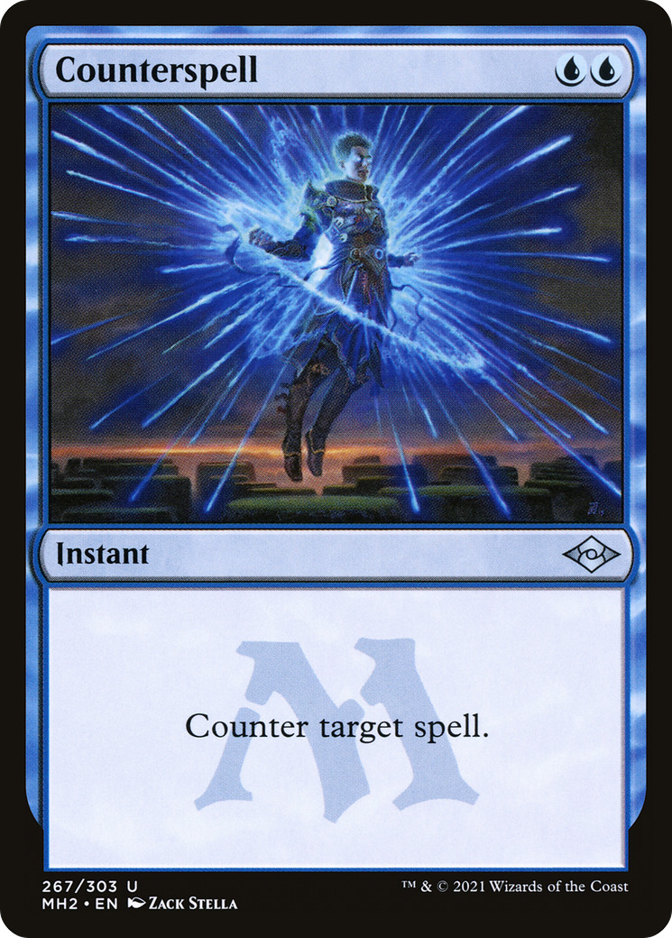 Counterspell (MH2-267) - [Modern Horizons 2] Foil