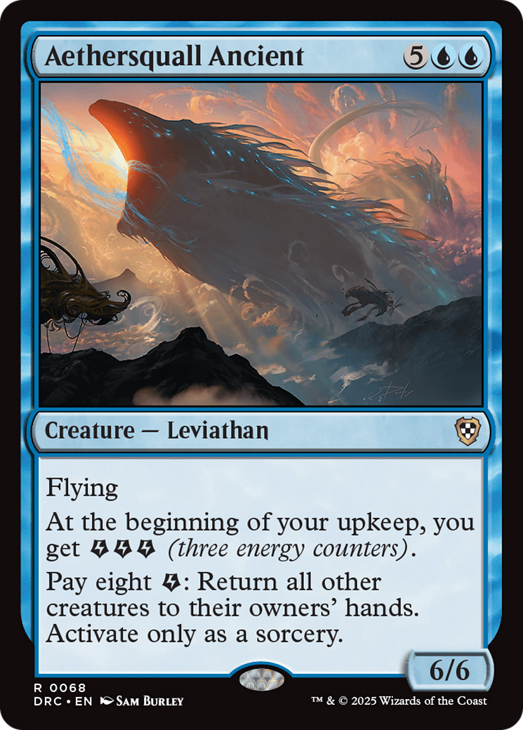 Aethersquall Ancient (DRC-068) - [Commander: Aetherdrift]