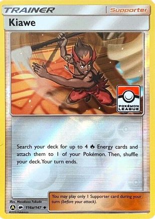 Kiawe (116a/147) [Cartes de ligue et de championnat] 