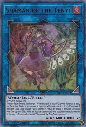 Shaman of the Tenyi (RIRA-EN044) - Rising Rampage 1st Edition