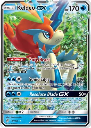 Keldeo GX (47/236) [Soleil et Lune : Esprits unifiés] 