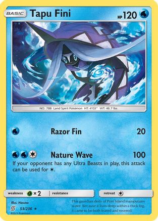 Tapu Fini (53/236) [Soleil et Lune : Esprits unifiés] 