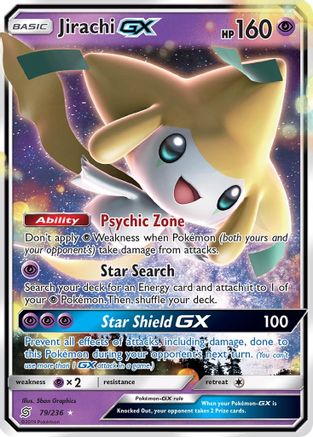 Jirachi GX 79/236 - [SM  Unified Minds] Holofoil