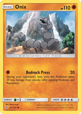 Onix (103/236) [Soleil et Lune : Esprits unifiés] 