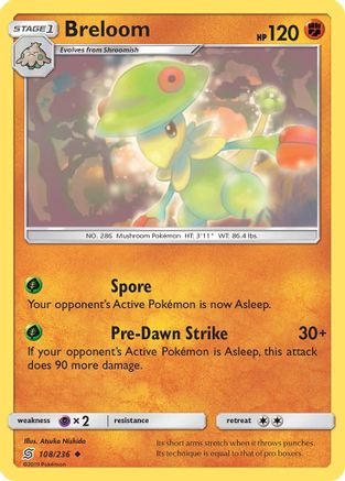 Breloom (108/236) [Soleil et Lune : Esprits unifiés] 