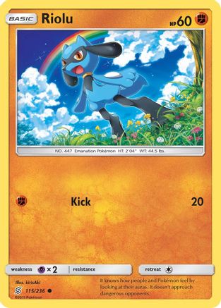 Riolu (115/236) [Soleil et Lune : Esprits unifiés] 