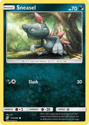 Sneasel (131/236) [Soleil et Lune : Esprits unifiés] 