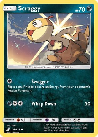 Scraggy (137/236) [Soleil et Lune : Esprits unifiés] 